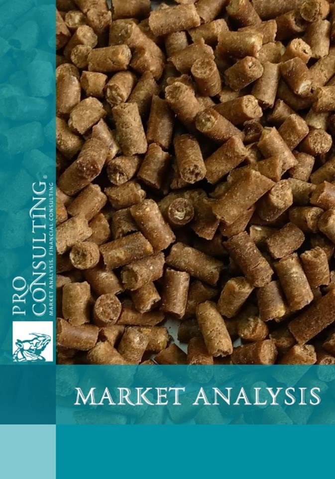 Analysis of the granulated fodder market in Ukraine and the potential for entering the market of the Middle East countries. 2018